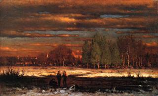 Winter Evening, Montclair
