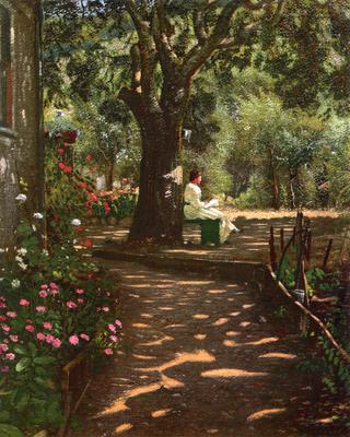 Lady Under a Tree