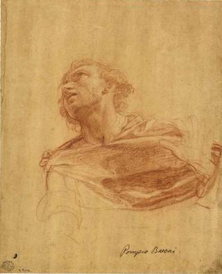 Study of Nero for 'the Fall of Simon the Pharisee'