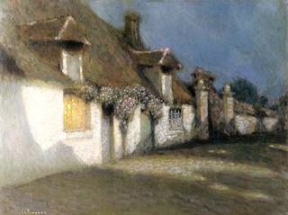 Cottages in the Moonlight