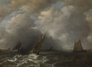 A Storm on the Maas