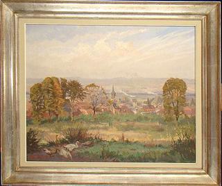 View from the Terrace of the Chateau Winguard