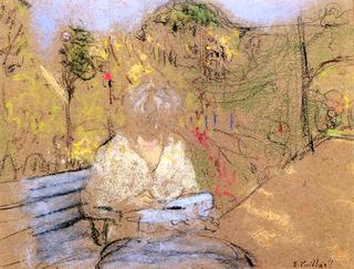 Madame Hessel in the Garden at Vaucresson
