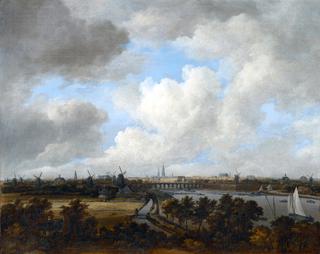 Amsterdam, as Seen from the Amsteldijk