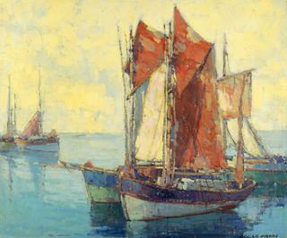 Boats in a Harbor