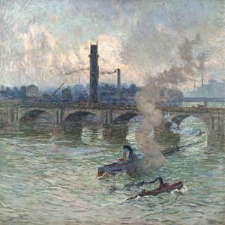 Steamboats on the Thames