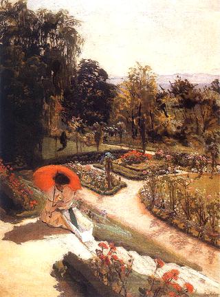 The Red Parasol