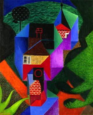 Cubist House by the Water