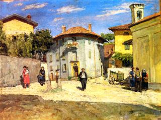 The Square in Oleggio Castello