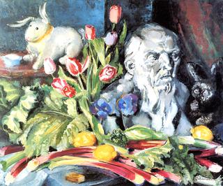 Still Life with Bust