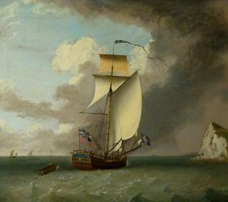 HMS 'London', a Cutter, off Dover