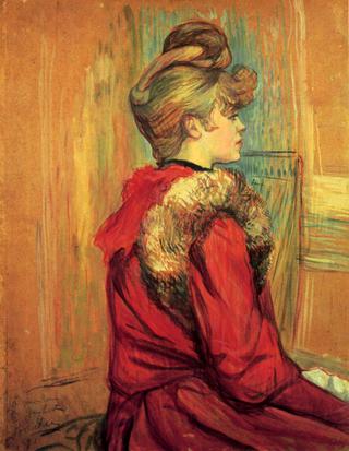 Girl in aa Fur, Mademoiselle Jeanne Fontaine