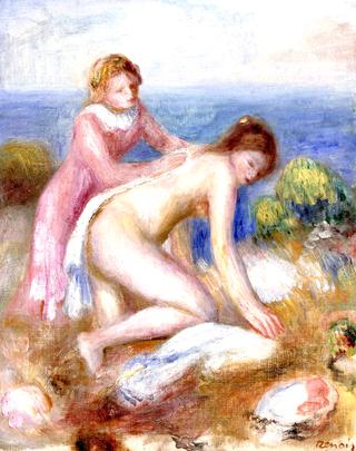 Woman Bathing