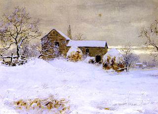 Farmhouse in Winter