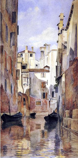 Venetian Canal Scene