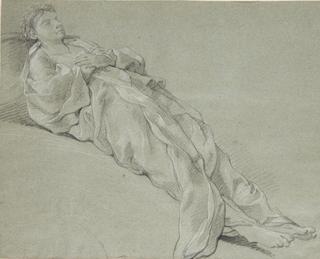 Reclining Drapped Woman