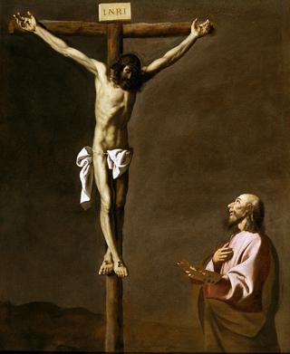 圣卢克在耶稣受难前是个画家