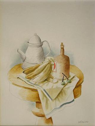 Still Life with Bananas