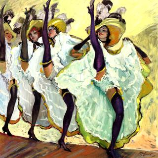 Dancers of the French Cancan