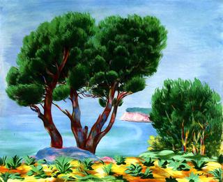 Landscape with Pines