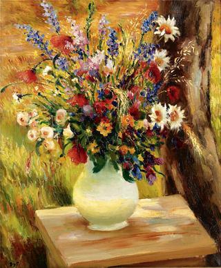 The Vase with Wild Flowers