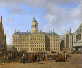 The Town Hall on the Dam in Amsterdam