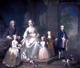 James Douglas, 14th Earl of Morton, and his Family