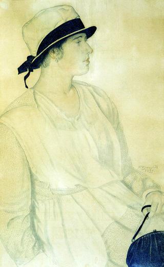 Portrait of Shishanovskaya