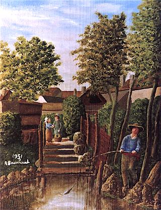 Fisherman at the Bottom of the Staircase