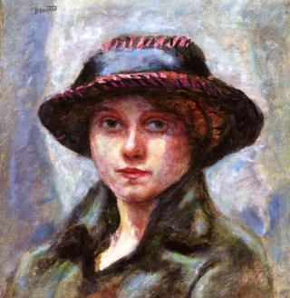 Head of a Woman with Hat