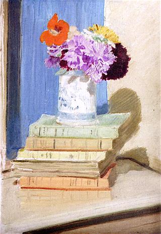 Flowers and Books