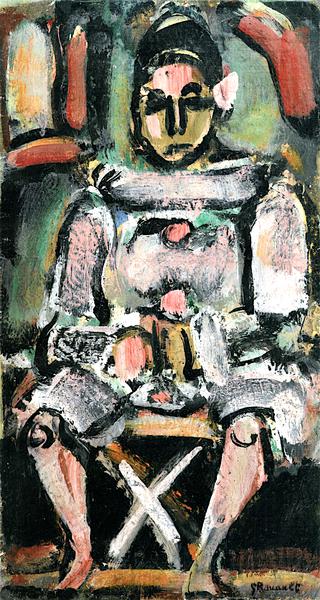 Pierrot Seated