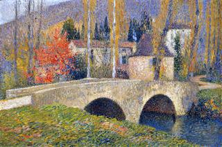 Le Pont de Labastide du Vert en Automne