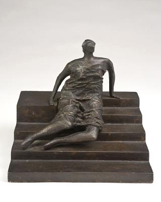 Maquette for "Figure on Steps"