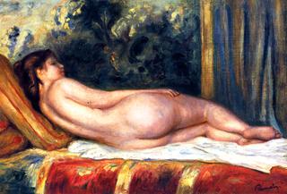 Reclining Nude on a Couch