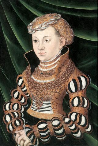 Portrait of Princess Maria of Saxony