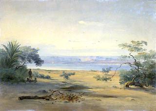 Sagallo: Landscape with Bay, an Arid Shore in the Foreground