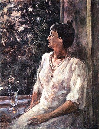 Portrait of Anna Akhmatova