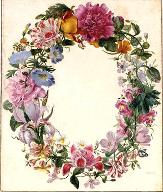 A Wreath of Various Flowers