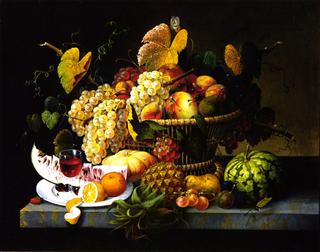 Still Life with Basket of Fruit