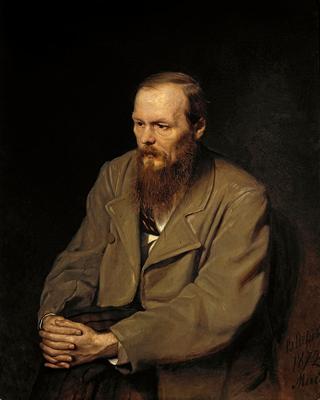 Portrait of Writer Fedor Dostoyevsky