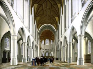 Interior of Saint Bavo, Haarlem