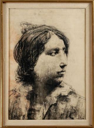 Woman with Comb in Hair