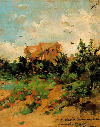 Landscape with Farmhouse