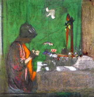 Madame Hessel at Her Dressing Table
