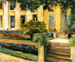 Terrace in the Garden near the Wannsee toward Southwest