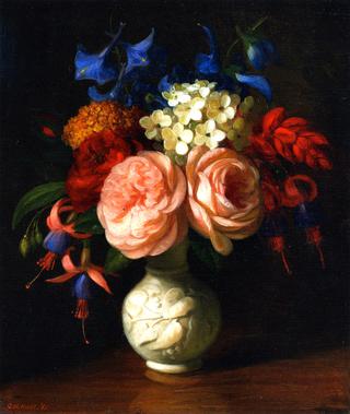 Still LIfe with Flowers: Red Roses