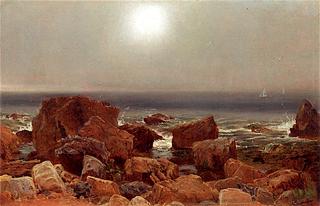 Coastal Scene in Newport, Rhode Island