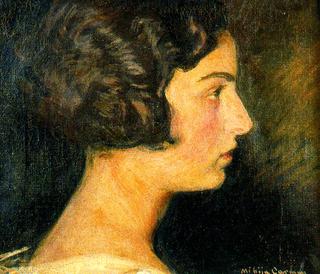 Retrato de Carmen Mongrell