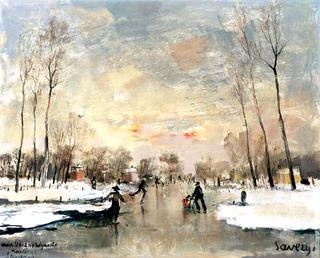 Skaters on Ice